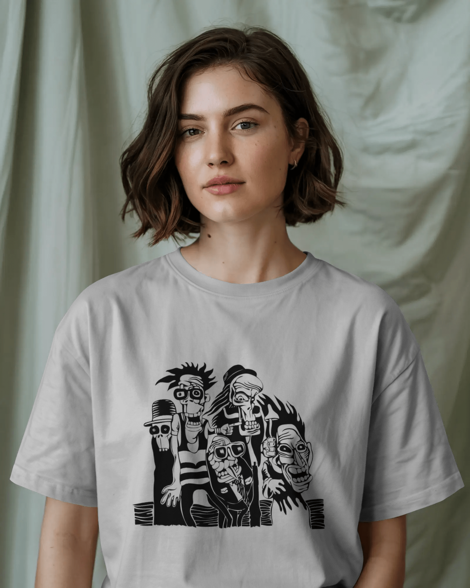 Premium Zombie Squad Oversized T-shirt | Limited Edition - YORD