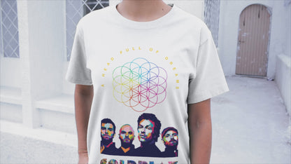 Premium Coldplay Oversized Concert T-Shirt - French Terry Cotton (240 GSM)