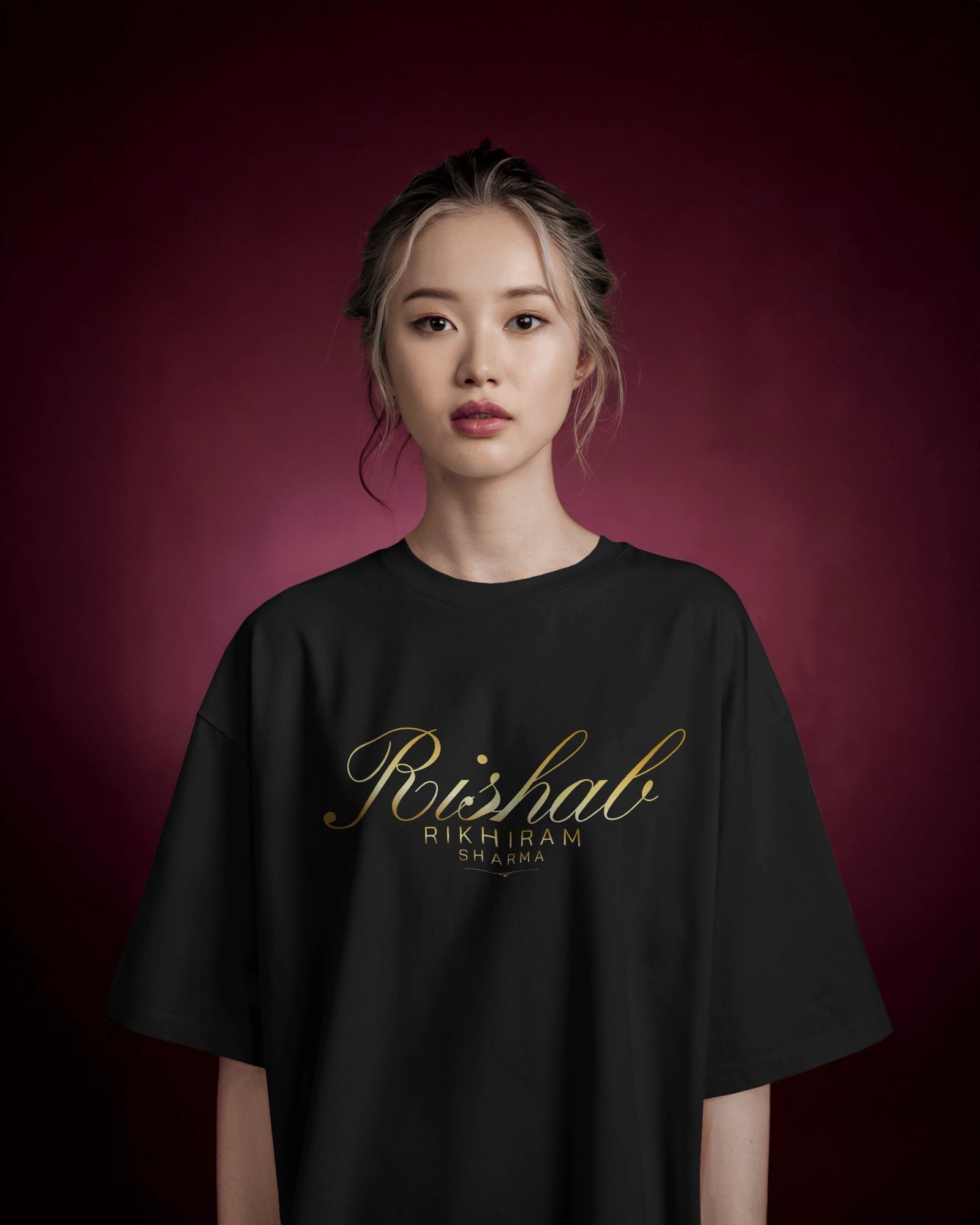 Rishab Rikhiram Sharma Premium Concert T-Shirt – Luxury Double - Sided Print Design - YORD