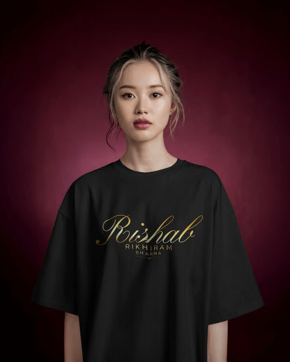 Rishab Rikhiram Sharma Premium Concert T-Shirt – Luxury Double - Sided Print Design - YORD