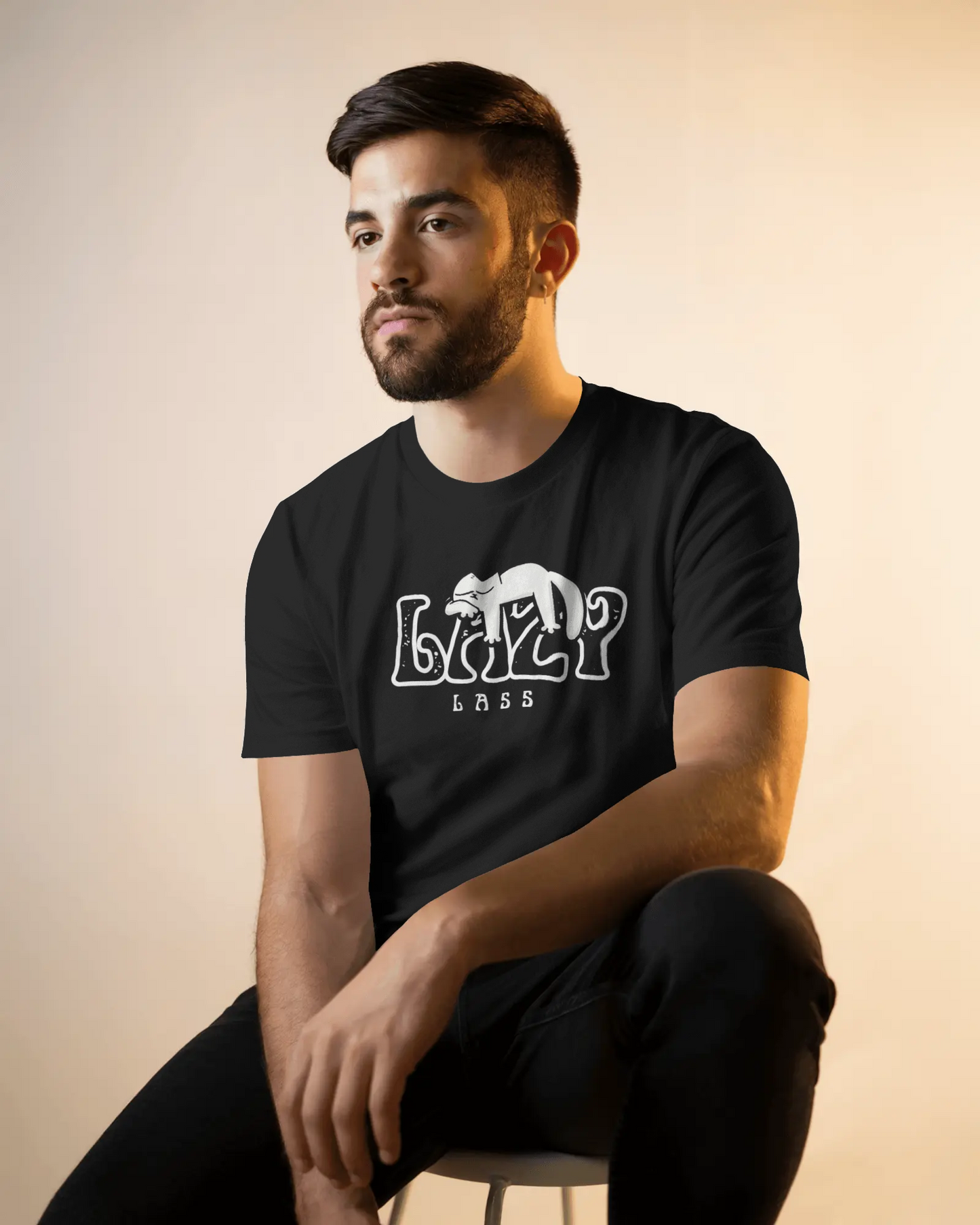 Premium LAZY Bass Graphic Regular T-shirt