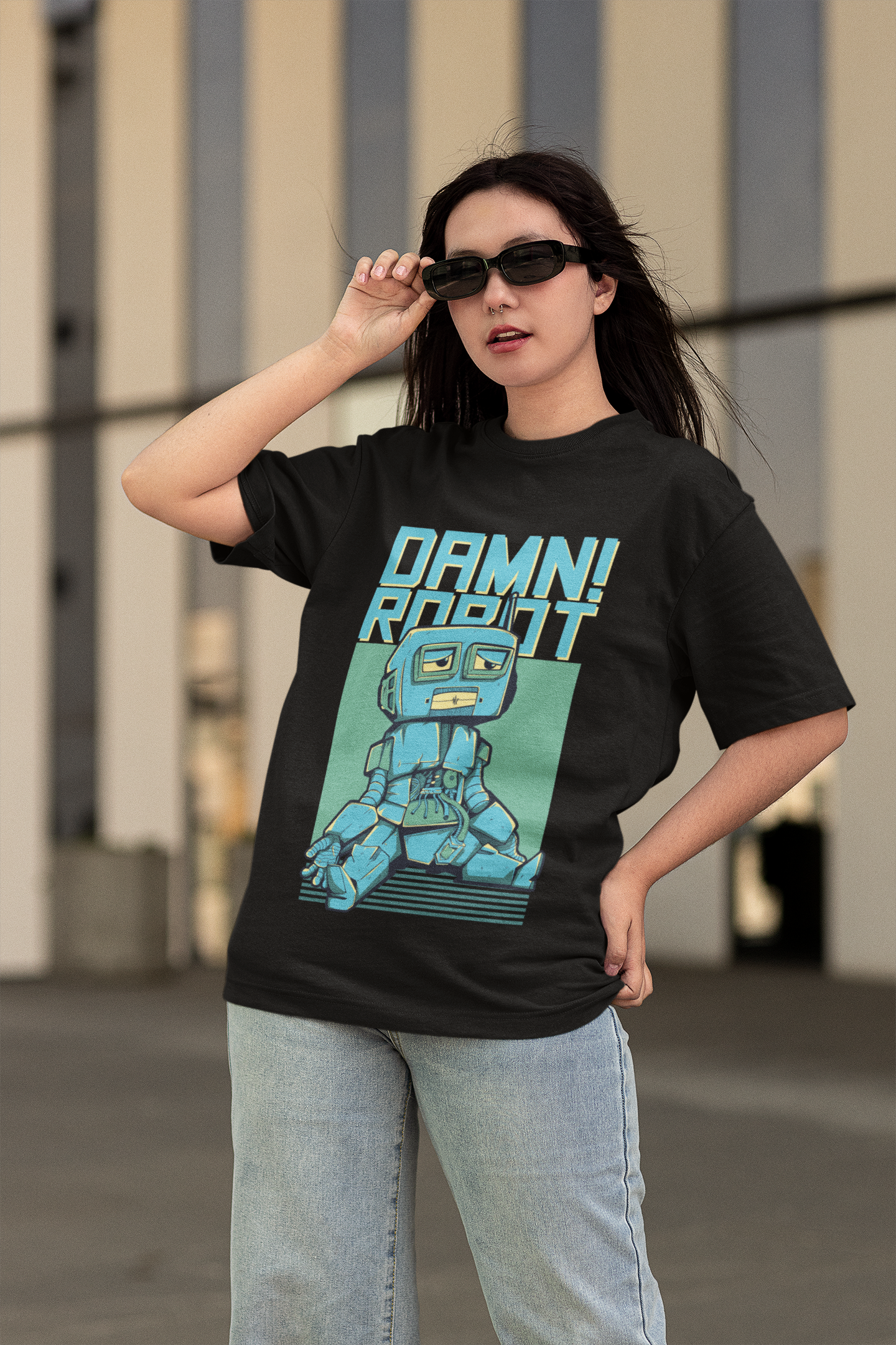 Premium Space Rider Oversized T-shirt - KIDZ Edition