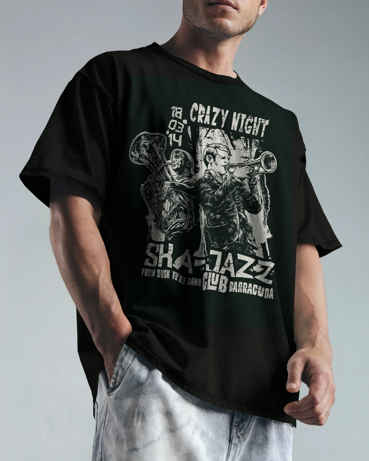 Premium American Tire Oversized Vintage Automotive T-Shirt