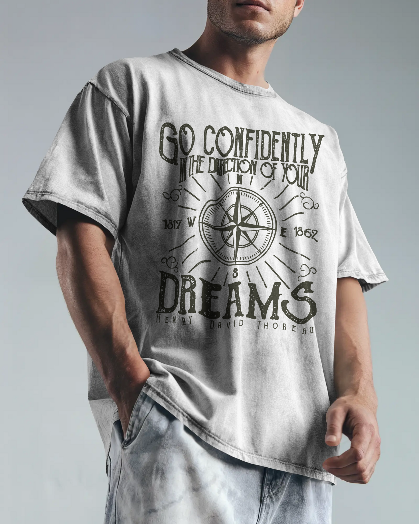 Premium Oversized 'Come Sail Away With Me' Nautical T-shirt