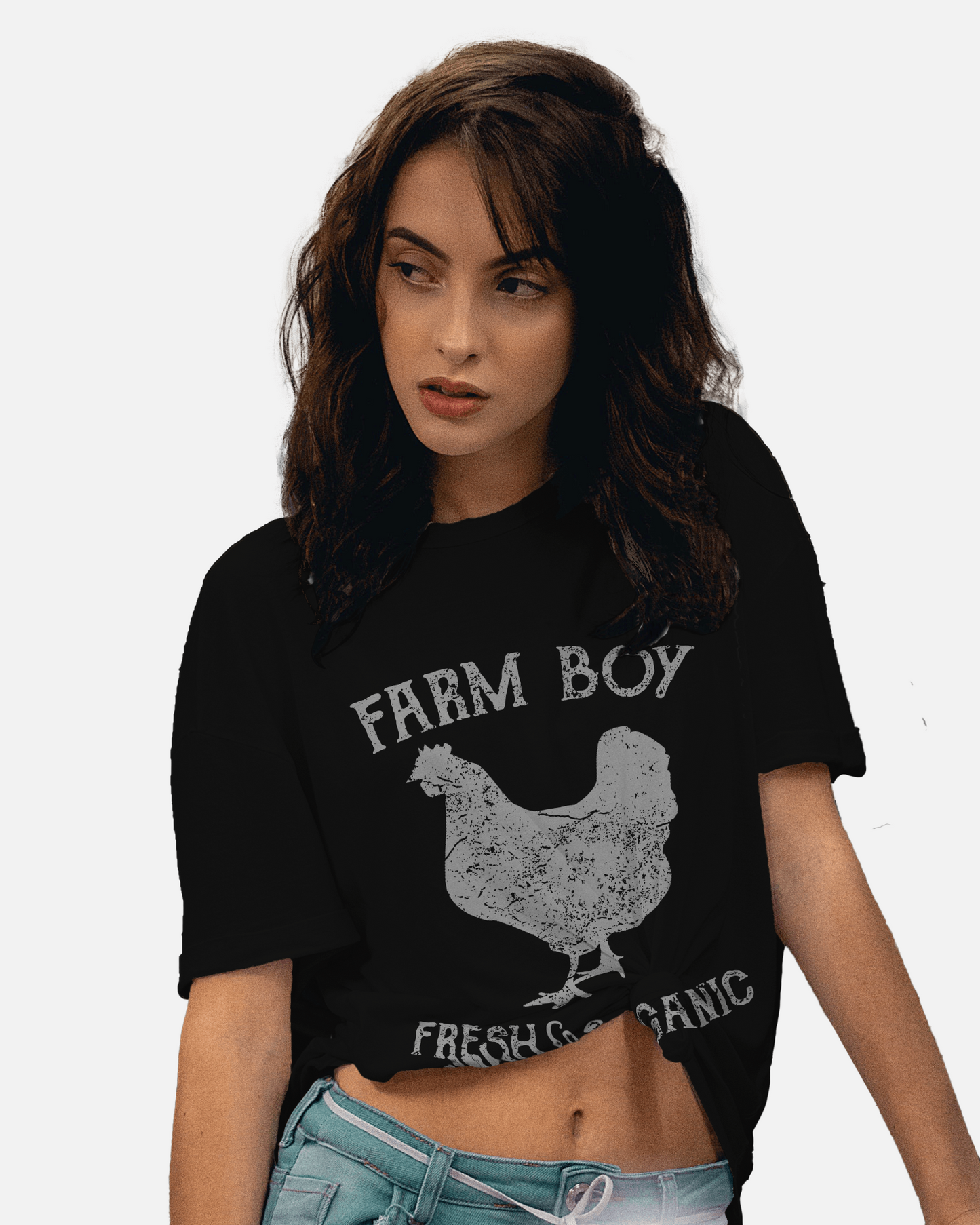 Premium Farm Boy Fresh & Organic Chicken T-shirt