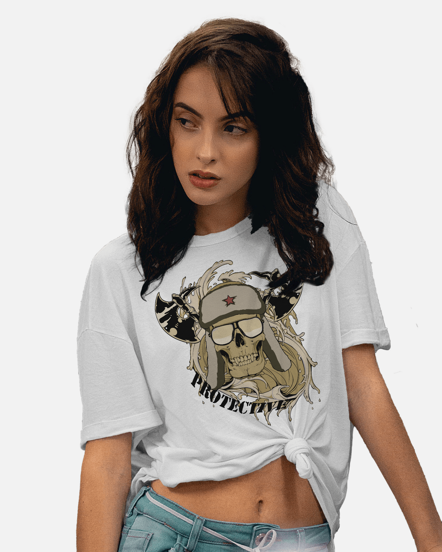 Premium Sheriff Skull Limited Edition Graphic T-shirt