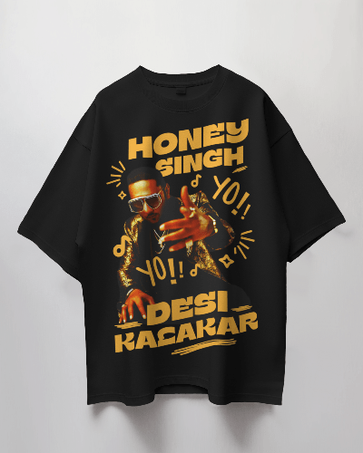 YOYO Honey Singh "Desi Kalakar" Limited Edition Premium Concert T-Shirt With TWO Fridge Magnets FREE - YORD